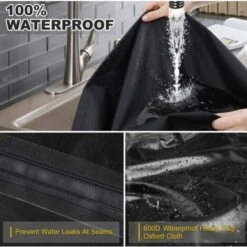 Housse Barbecue, Bache Barbecue Exterieur 100% Impermeable - Housse Pour Barbecue 600D Tissu Oxford Ne Se Décolore Pas Bâche Barbecue Housse Plancha Pour Weber Char Broil (147x61x122CM) 8 Housse Barbecue, Bache Barbecue Exterieur 100% Impermeable - Housse Pour Barbecue 600D Tissu Oxford Ne Se Décolore Pas Bâche Barbecue Housse Plancha Pour Weber Char Broil (147x61x122CM) -Jardin Calme Soldes Magasin 100110752 3