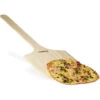 Relaxdays Pelle à Pizza En Bois Avec Poignée HxlxP: 1 X 30 X 78 Cm Pour Mettre Au Four, Nature