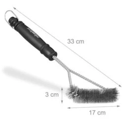 Relaxdays Brosse Pour Barbecue Nettoyage Grill Brosse Pour Grille Inox 30 Cm, Noir 10 Relaxdays Brosse Pour Barbecue Nettoyage Grill Brosse Pour Grille Inox 30 Cm, Noir -Jardin Calme Soldes Magasin 10367942 4