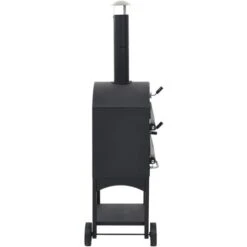 Four à Pizza D'extérieur Au Charbon Pierre D'argile Réfractaire VidaXL -Jardin Calme Soldes Magasin 11121887 3