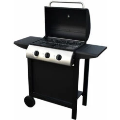 Barbecue Au Gaz HAWAÏ - 3 Brûleurs 8,4kW -Jardin Calme Soldes Magasin 11423932 3
