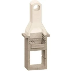 Support De Barbecue Au Charbon De Bois Béton Avec Cheminée VidaXL 11 Support De Barbecue Au Charbon De Bois Béton Avec Cheminée VidaXL -Jardin Calme Soldes Magasin 12377763 5