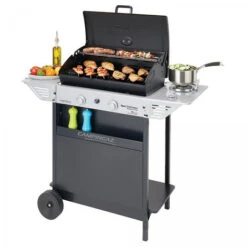 Barbecue à Gaz Campingaz XPERT 200 LS + Rocky Avec Four, Grill, Cuisinière Latérale