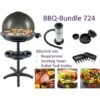 Steba Bundle BBQ 724 électrique Barbecue Sur Pied Surface Du Gril (diamètre)=480 Mm Noir 2 Steba Bundle BBQ 724 électrique Barbecue Sur Pied Surface Du Gril (diamètre)=480 Mm Noir -Jardin Calme Soldes Magasin 13189974 1