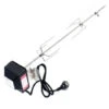 Tournebroche BBQ 70cm 230V En Acier Affiné 2 Fourches Incluses Broches Grillade Rôtisserie -Jardin Calme Soldes Magasin 13264274 1