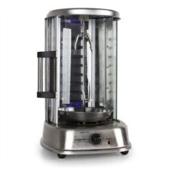 Kebab Master Pro Grill Vertical Tourne Broche 1500W Acier -Jardin Calme Soldes Magasin 13825842 5