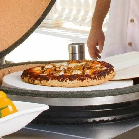Pierre à Pizza Pour Kamado Joe Classic - Ø 38 Cm 4 Pierre à Pizza Pour Kamado Joe Classic - Ø 38 Cm – Image 2