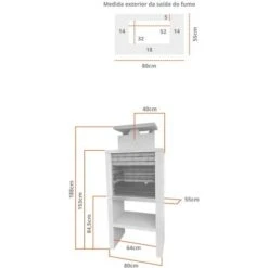 No Name Barbecue Fixe Pierre Reconstituée Et Brique Evora - Revêtement Inox 7 No Name Barbecue Fixe Pierre Reconstituée Et Brique Evora - Revêtement Inox -Jardin Calme Soldes Magasin 17460267 3