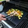 GRILL MAT : Feuille De Cuisson Antiadhésive Et Réutilisable Pour Barbecue Et Four -Jardin Calme Soldes Magasin 17598537 1