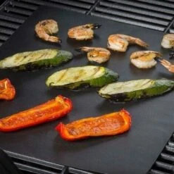 GRILL MAT : Feuille De Cuisson Antiadhésive Et Réutilisable Pour Barbecue Et Four -Jardin Calme Soldes Magasin 17598537 2