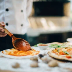 Relaxdays Plaque à Pizzas, Lot De 2, Plat à Four, Acier Au Carbone, Moule, Plateau, Antiadhésive, Ronde, ∅ 32 Cm, Gris -Jardin Calme Soldes Magasin 17981816 3