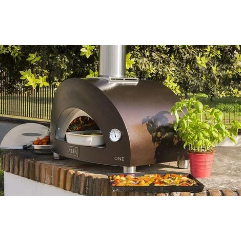 Alfapizza Forno Per Pizza ONE Colore Rame A Legna 5 Alfapizza Forno Per Pizza ONE Colore Rame A Legna – Image 3