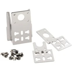 BBQ-Toro Set Universel De Broche à Barbecue 90 Cm 2 Aiguilles à Viande Et Moteur En Acier Inoxydable -Jardin Calme Soldes Magasin 18087072 3