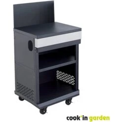 Barbecue Gaz - Grill Et Plancha - FIDGI 4 + Desserte - Cuisine D'extérieur - Cook'in Garden - Noir 8 Barbecue Gaz - Grill Et Plancha - FIDGI 4 + Desserte - Cuisine D'extérieur - Cook'in Garden - Noir -Jardin Calme Soldes Magasin 18738739 3