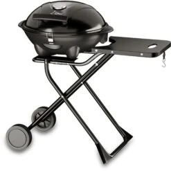 SUNTEC Barbecue Sur Pied Electrique BBQ-9493 [Convient également Comme Grill De Table électrique à Barbecue, Avec étagère, Thermostat Réglable, Max. 2400 W]