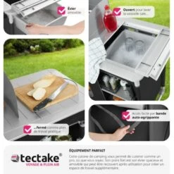 Cuisine De Camping Avec évier Intégré - Meuble De Rangement Cuisine, Meuble Camping, Equipement Camping 10 Cuisine De Camping Avec évier Intégré - Meuble De Rangement Cuisine, Meuble Camping, Equipement Camping -Jardin Calme Soldes Magasin 19492106 4