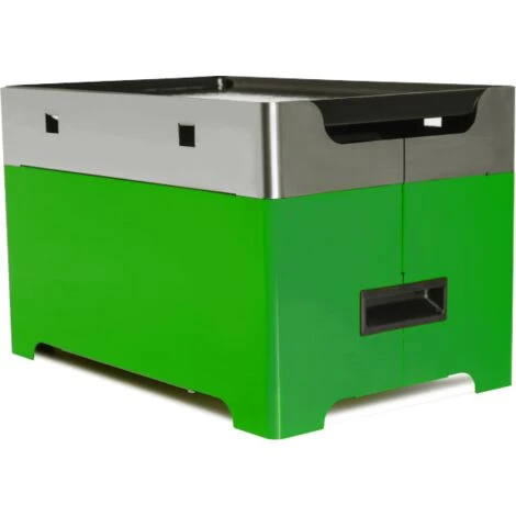 Barbecue à Granulés Nomade Vert Avec Plaque émaillée Lisse 3 Barbecue à Granulés Nomade Vert Avec Plaque émaillée Lisse