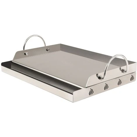 BBQ-Toro Plaque De Grill Universelle En Acier Inoxydable 64 X 40,5 Cm 3 BBQ-Toro Plaque De Grill Universelle En Acier Inoxydable 64 X 40,5 Cm