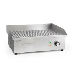 Grillmeile 3000R Pro Barbecue électrique 3000 W Plaque De Cuisson Rainurée 54.5 X 35cm