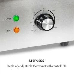 Grillmeile 3000R Pro Barbecue électrique 3000 W Plaque De Cuisson Rainurée 54.5 X 35cm 9 Grillmeile 3000R Pro Barbecue électrique 3000 W Plaque De Cuisson Rainurée 54.5 X 35cm -Jardin Calme Soldes Magasin 22845410 3