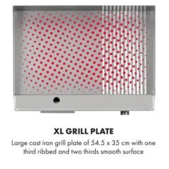 Grillmeile 3000GR Pro Barbecue électrique 3000 W Plaque De Cuisson Lis 10 Grillmeile 3000GR Pro Barbecue électrique 3000 W Plaque De Cuisson Lis -Jardin Calme Soldes Magasin 23859588 4