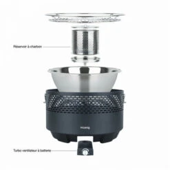 H.KOENIG RIO440 Barbecue à Charbon Portable 9 H.KOENIG RIO440 Barbecue à Charbon Portable -Jardin Calme Soldes Magasin 25614516 3