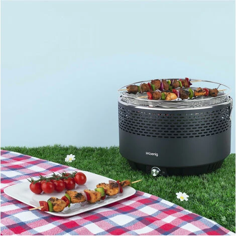 H.KOENIG RIO440 Barbecue à Charbon Portable 7 H.KOENIG RIO440 Barbecue à Charbon Portable – Image 5