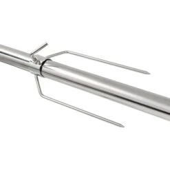 Gril De Barbecue Automatique Avec Moteur Inox 207x45x81 Cm -Jardin Calme Soldes Magasin 26366840 3