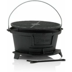 BBQ-Toro Barbecue En Fonte Avec Grille 32 X 33 X 18 Cm Hibachi Style