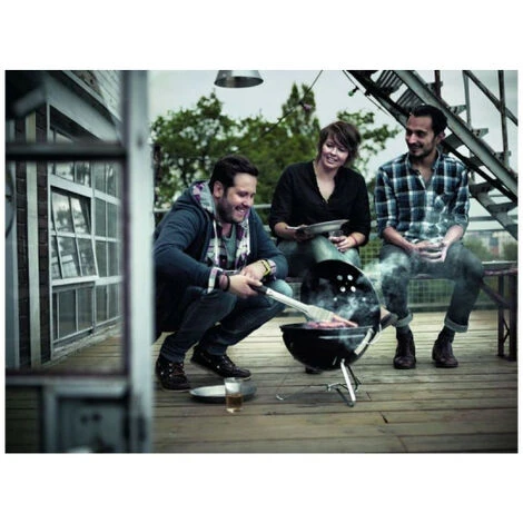 Barbecue WEBER - à Charbon - Smokey Joe Premium - 37cm - Noir 4 Barbecue WEBER - à Charbon - Smokey Joe Premium - 37cm - Noir – Image 2