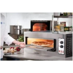 Royal Catering Four À Pizza Électrique 1 Étage @ 62x50x12cm 5kW 230V-400V 455°C -Jardin Calme Soldes Magasin 28415760 4