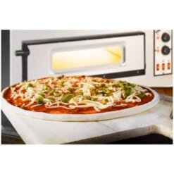 Royal Catering Four À Pizza Électrique 1 Étage @ 62x50x12cm 5kW 230V-400V 455°C -Jardin Calme Soldes Magasin 28415760 5