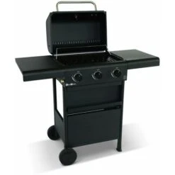 Barbecue Gaz 3 Brûleurs. Tablettes Rabattables - Bonacieux - Noir. Avec Rangement 10 Barbecue Gaz 3 Brûleurs. Tablettes Rabattables - Bonacieux - Noir. Avec Rangement -Jardin Calme Soldes Magasin 30391662 4