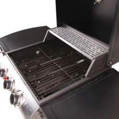 LOFOTEN - Barbecue Extérieur Au Gaz 3 Brûleurs - Puissance 8,4 KW - Capot De Fermeture Avec Thermomètre - 2 Grilles En Acier Chromé, 2 Etagères Latérales, 1 Plateau Bas - 2 Roues - Noir 9 LOFOTEN - Barbecue Extérieur Au Gaz 3 Brûleurs - Puissance 8,4 KW - Capot De Fermeture Avec Thermomètre - 2 Grilles En Acier Chromé, 2 Etagères Latérales, 1 Plateau Bas - 2 Roues - Noir -Jardin Calme Soldes Magasin 30533948 3