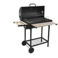 Barbecue à Charbon 76x33.5cm Avec Chariot - Red Deco - Kentucky -Jardin Calme Soldes Magasin 30604274 3