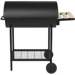 Barbecue à Charbon 76x33.5cm Avec Chariot - Red Deco - Kentucky -Jardin Calme Soldes Magasin 30604274 5