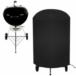 Bâche De Protection Pour Barbecue Imperméable, Anti UV - 70 X 90 Cm - Noir - Linxor 8 Bâche De Protection Pour Barbecue Imperméable, Anti UV - 70 X 90 Cm - Noir - Linxor -Jardin Calme Soldes Magasin 30771083 3