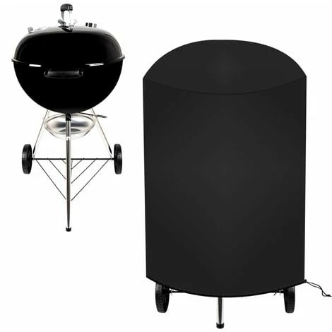 Bâche De Protection Pour Barbecue Imperméable, Anti UV - 70 X 90 Cm - Noir - Linxor 5 Bâche De Protection Pour Barbecue Imperméable, Anti UV - 70 X 90 Cm - Noir - Linxor – Image 3