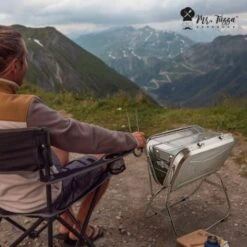 Barbecue Pliable Portable Et Pratique Pour Barbecue En Plein Air Beech -Jardin Calme Soldes Magasin 32159198 2