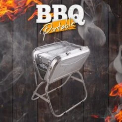 Barbecue Pliable Portable Et Pratique Pour Barbecue En Plein Air Beech -Jardin Calme Soldes Magasin 32159198 4