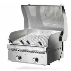 COUVERCLE INOX POUR GRILL BRAS PBI60 -Jardin Calme Soldes Magasin 33814664 2
