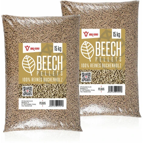 BBQ-Toro Beech Pellets Composer De 100% Bois De Hêtre 30 Kg Pellets De Hêtre 3 BBQ-Toro Beech Pellets Composer De 100% Bois De Hêtre 30 Kg Pellets De Hêtre
