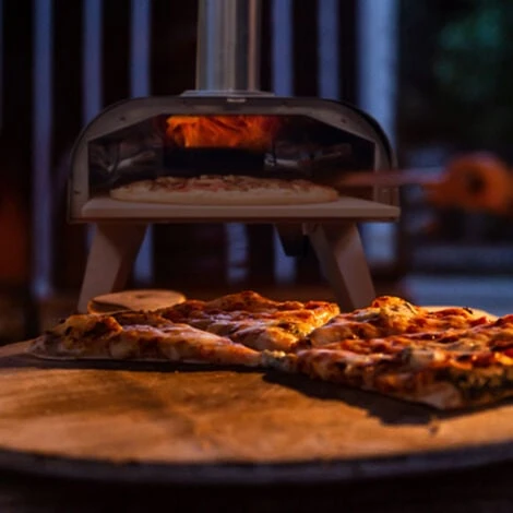 Four à Pizza Portable à Granulés De Bois Alimentaire En Acier Inoxydable Four à Pizza Portable Bighorn Avec Plaque Céramique De 12 Pouces Pieds Pliables 7 Four à Pizza Portable à Granulés De Bois Alimentaire En Acier Inoxydable Four à Pizza Portable Bighorn Avec Plaque Céramique De 12 Pouces Pieds Pliables – Image 5