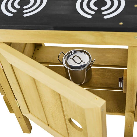 Cuisine Extérieure En Bois Pour Enfant 7 Cuisine Extérieure En Bois Pour Enfant – Image 5