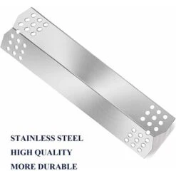 GFTIME 37CM Diffuseur Chaleur Pour Nexgrill, Grill Master, Burnhard Fred Serie, Barbecook Siesta, Taino Red/Pro 4 & 4+1, Metro Tarrington House, Pièce De Rechange Pour Gril à Gaz à Plaque Chauffante En Acier Inoxydable, Lot De 4 -Jardin Calme Soldes Magasin 36757711 3