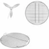 GFTIME Ø 54,6CM Grille De Cuisson, Ø 43CM Grille à Charbon Et Système De Nettoyage Pour Grils à Charbon Weber Ø 57CM One-Touch Silver, Bar-B-Kettle, Master-Touch, One-Touch, Pièces De Rechange Pour Gr -Jardin Calme Soldes Magasin 36757759 1