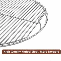 GFTIME Ø 54,6CM Grille De Cuisson, Ø 43CM Grille à Charbon Et Système De Nettoyage Pour Grils à Charbon Weber Ø 57CM One-Touch Silver, Bar-B-Kettle, Master-Touch, One-Touch, Pièces De Rechange Pour Gr 11 GFTIME Ø 54,6CM Grille De Cuisson, Ø 43CM Grille à Charbon Et Système De Nettoyage Pour Grils à Charbon Weber Ø 57CM One-Touch Silver, Bar-B-Kettle, Master-Touch, One-Touch, Pièces De Rechange Pour Gr -Jardin Calme Soldes Magasin 36757759 5