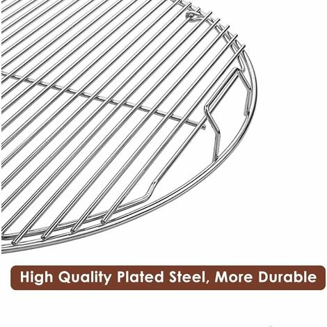 GFTIME Ø 54,6CM Grille De Cuisson, Ø 43CM Grille à Charbon Et Système De Nettoyage Pour Grils à Charbon Weber Ø 57CM One-Touch Silver, Bar-B-Kettle, Master-Touch, One-Touch, Pièces De Rechange Pour Gr 7 GFTIME Ø 54,6CM Grille De Cuisson, Ø 43CM Grille à Charbon Et Système De Nettoyage Pour Grils à Charbon Weber Ø 57CM One-Touch Silver, Bar-B-Kettle, Master-Touch, One-Touch, Pièces De Rechange Pour Gr – Image 5