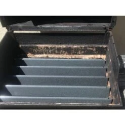 GFTIME 7537 57CM Flavorizer Bar En Acier Porcelaine Chaleur Plaque Gaz Gril Pièces De Rechange Pour Weber Spirit 300 Serie 3 Brûleurs Spirit E310 E320 Avec 3 Boutons De Brûleur Latéral, Spirit 700, Weber 900, 5 Pack -Jardin Calme Soldes Magasin 36757784 5