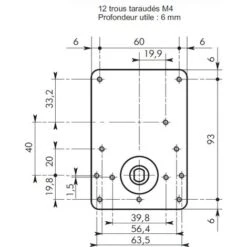 MOTEUR TOURNEBROCHE ROTISSOIRE 60KG NET 3TR/MIN BARBECUE MTB60KG Universel -Jardin Calme Soldes Magasin 39764591 3